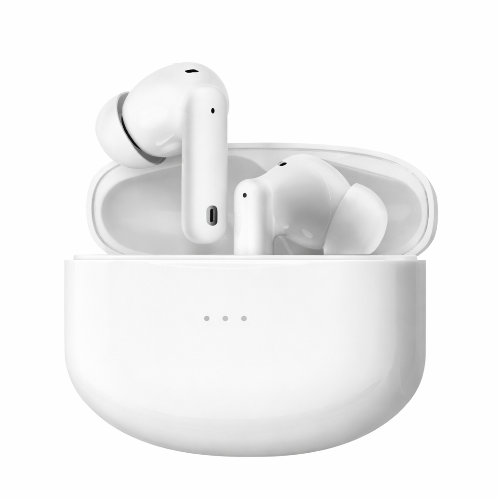 Airtune Wireless Bluetooth Surround Sound Earphones with charging case