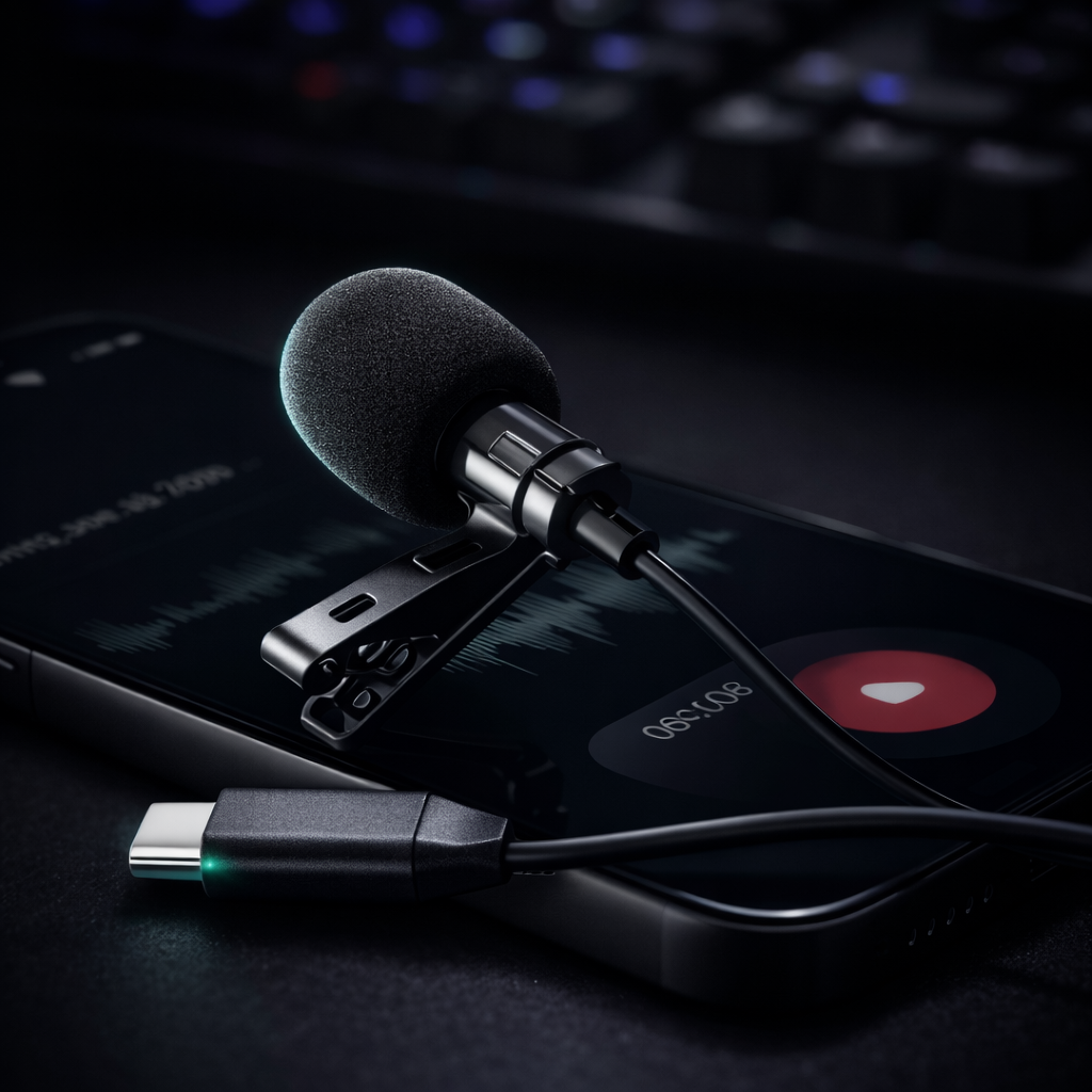 C1 Lavalier Content Creator Microphone