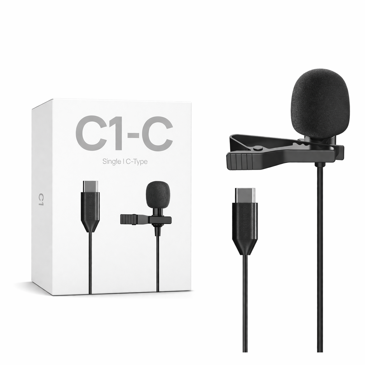 C1 Lavalier Content Creator Microphone